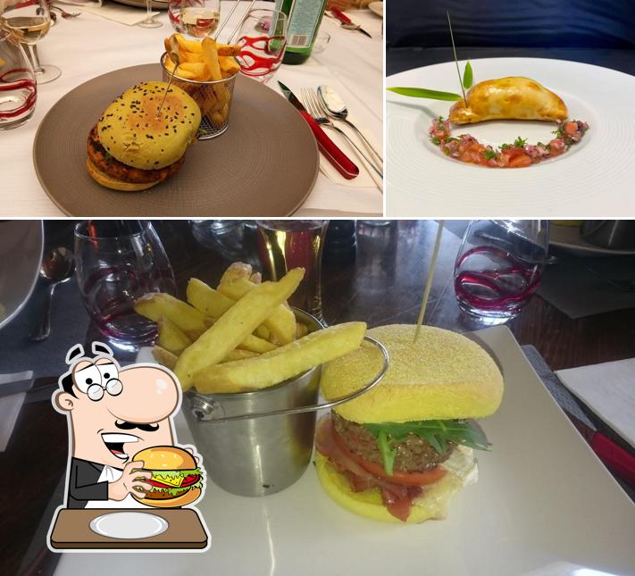 Prenditi un hamburger a Auberge de Collex-Bossy