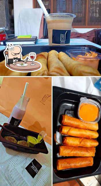 Food at Bubble House Cafe