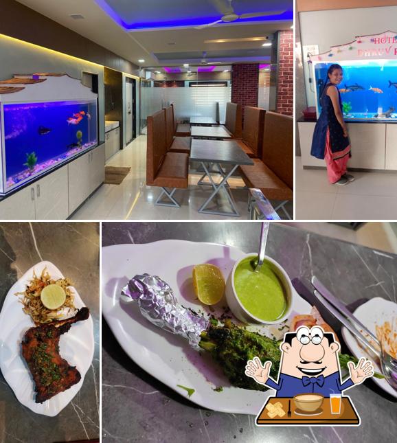 Meals at Hotel Dhruv Royal