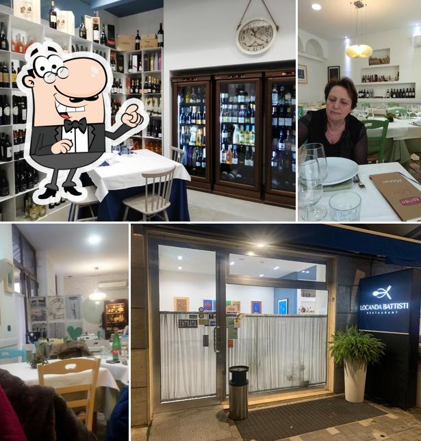 Gli interni di Locanda Battisti