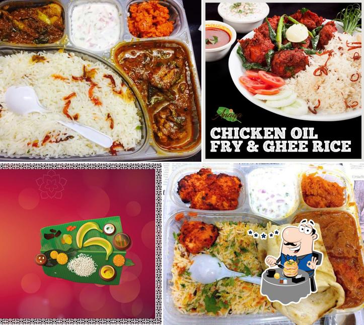 Meals at Anaya Family Restaurant