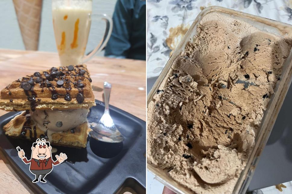 Food at House of Ice cream