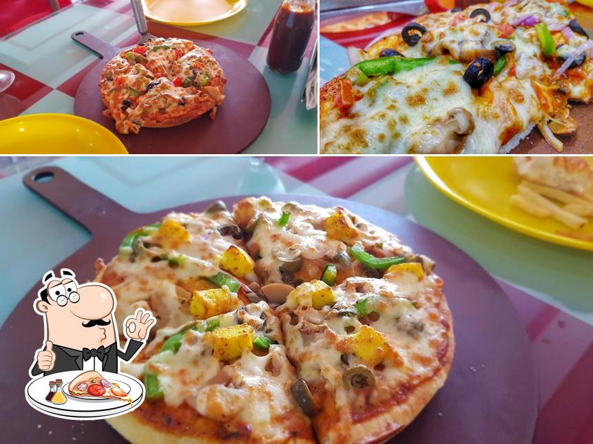 At Pizza Max, you can get pizza