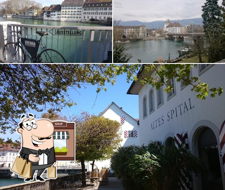 Gli esterni di Altes Spital Solothurn