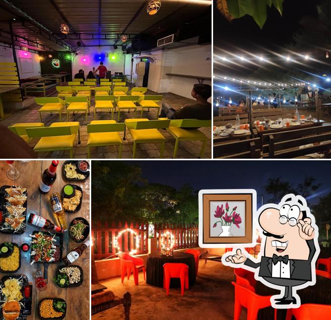 The interior of Kasbaah Cafe