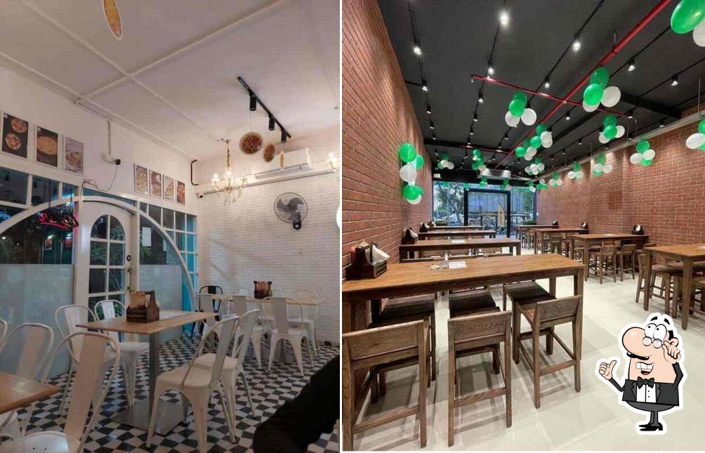 The interior of La Pino'z Pizza Sect-26 Gandhinagar, Gujarat