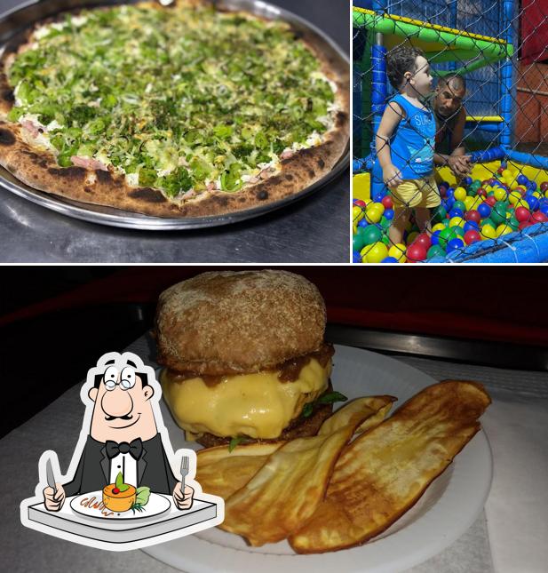 Comida em Pizz Up pizzaria