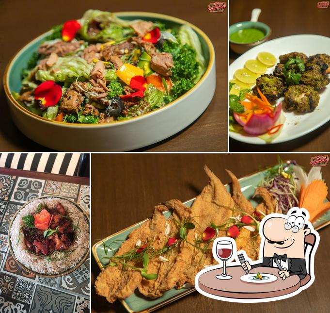 Food at The Timess Square Lounge and Bar Goa