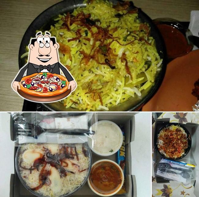 At Biryani & Barbecue, you can order pizza
