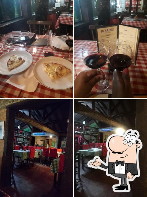 Veja imagens do interior do Di Napoli - Pasta & Pizza