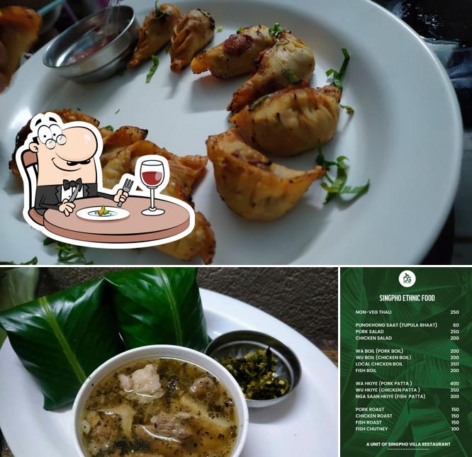 Food at Devine Grill Cafe