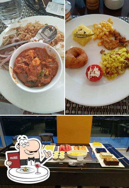 Food at Kava Restaurant - Fairfield by Marriott