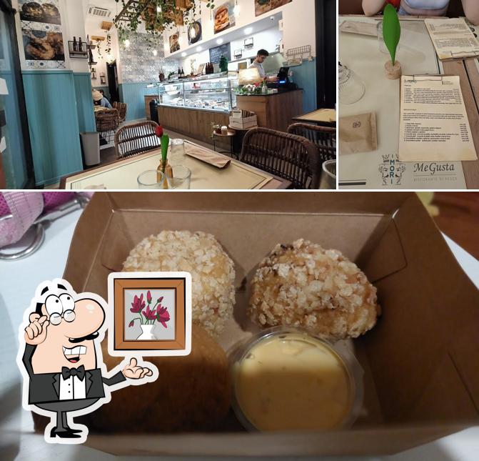 Rosticceria I Mori si caratterizza per la interni e cibo