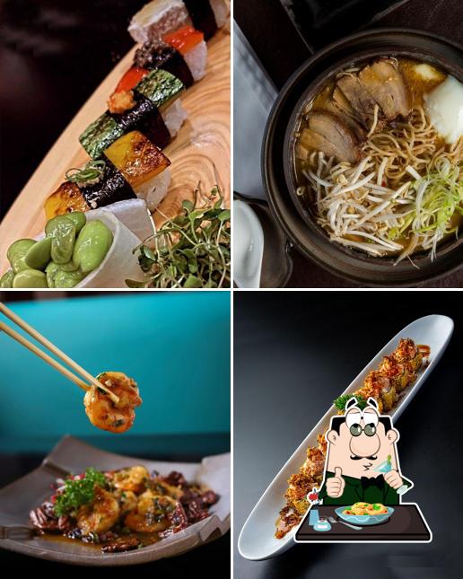 Platos en Taika Izakaya