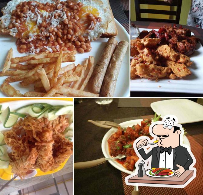 Food at Jackie's Patisserie & Cafe