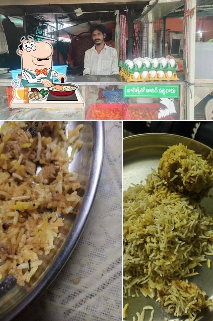 Fried rice at Devi "chicken" pakodi and Biryani centre