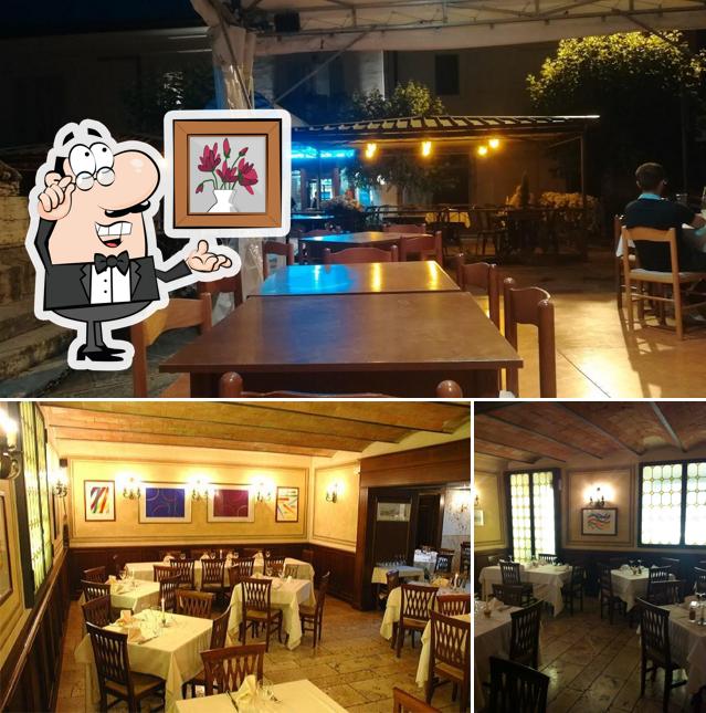 Gli interni di Locanda del Teatro