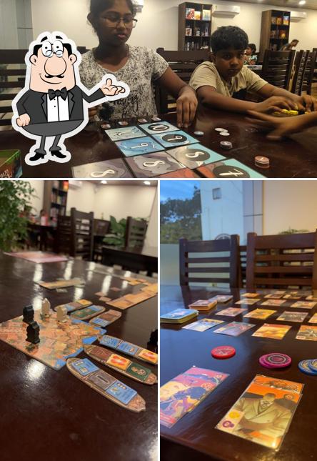 The interior of Boardgame Haven