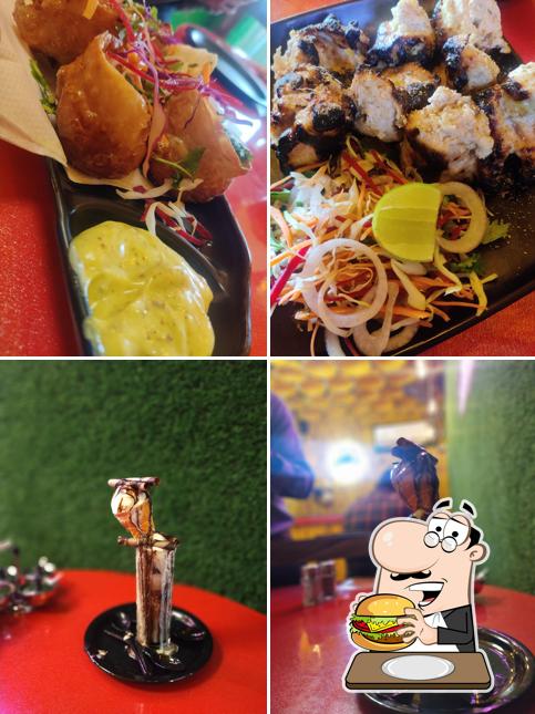 Order a burger at Chicken Mafia