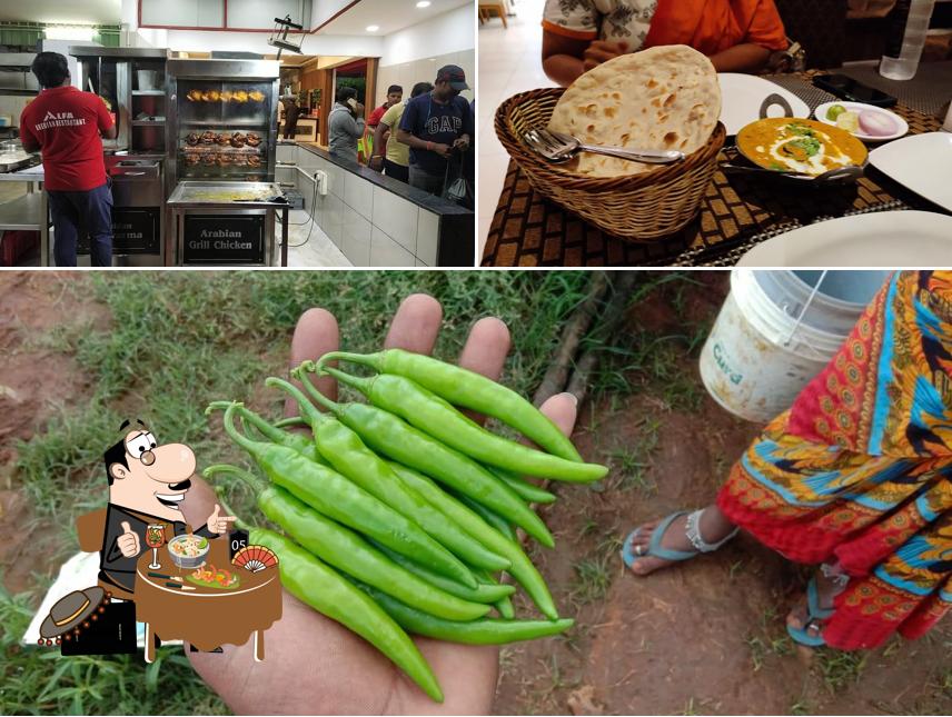 Food at ALFA ARABIAN RESTAURANT MANGALAGIRI