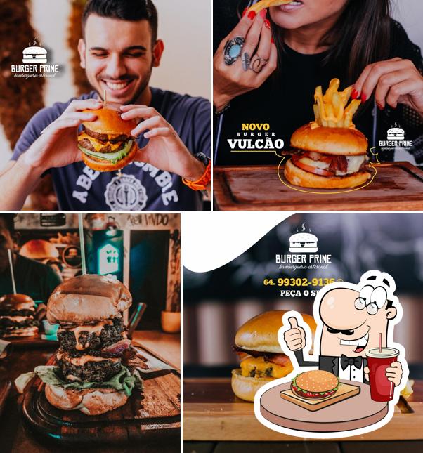 Hambúrguer em Burger Prime Lanches e Sanduíches