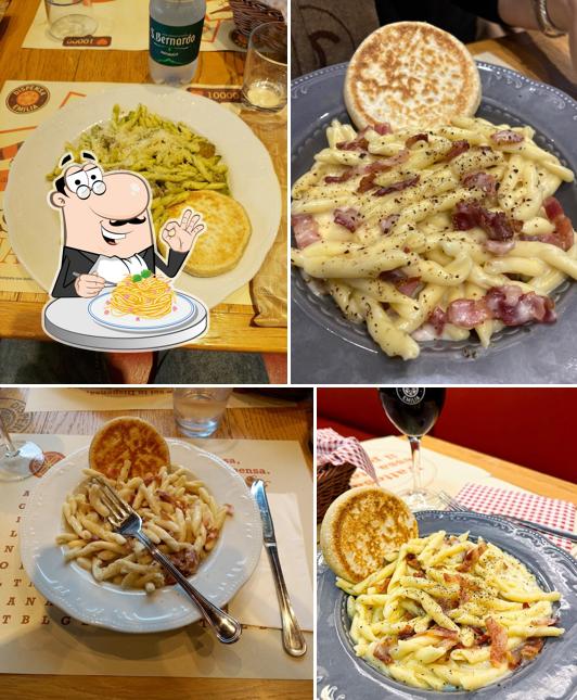 Spaghetti alla carbonara al Dispensa Emilia Bologna Stalingrado