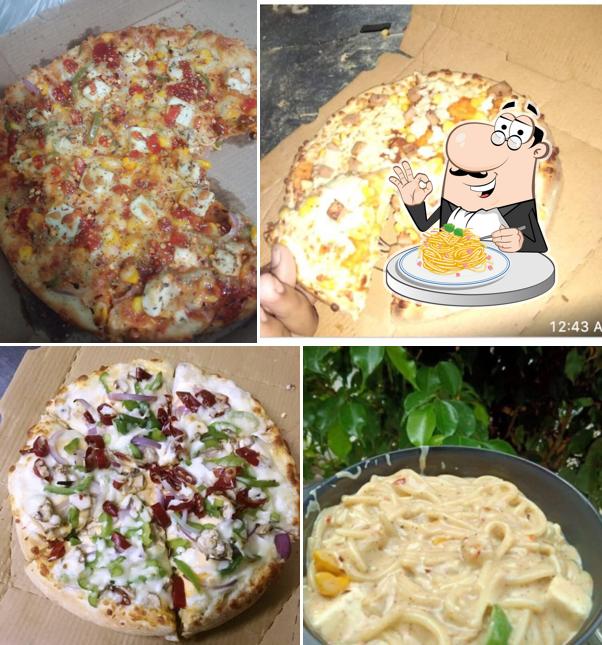 Spaghetti carbonara at Pasta Xpress