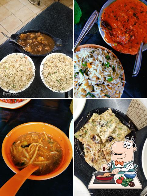 Chicken curry at Shree Fast Food Take Away