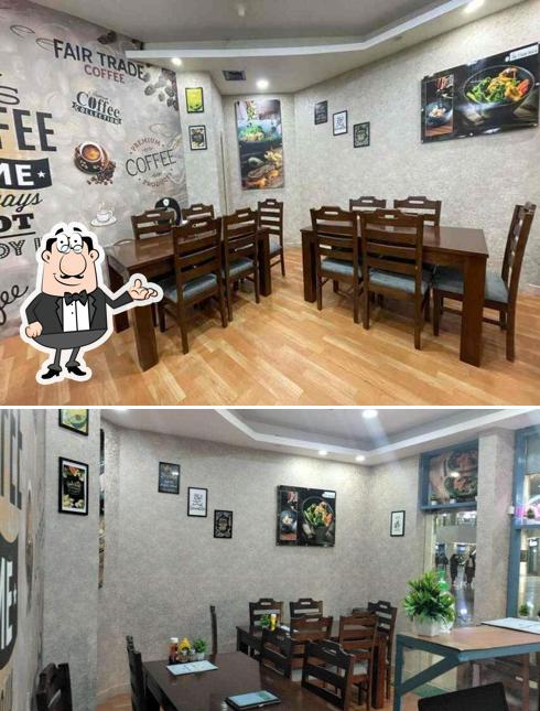 The interior of The Tyson House Cafe