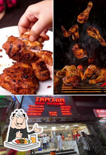 The restaurant's food and exterior