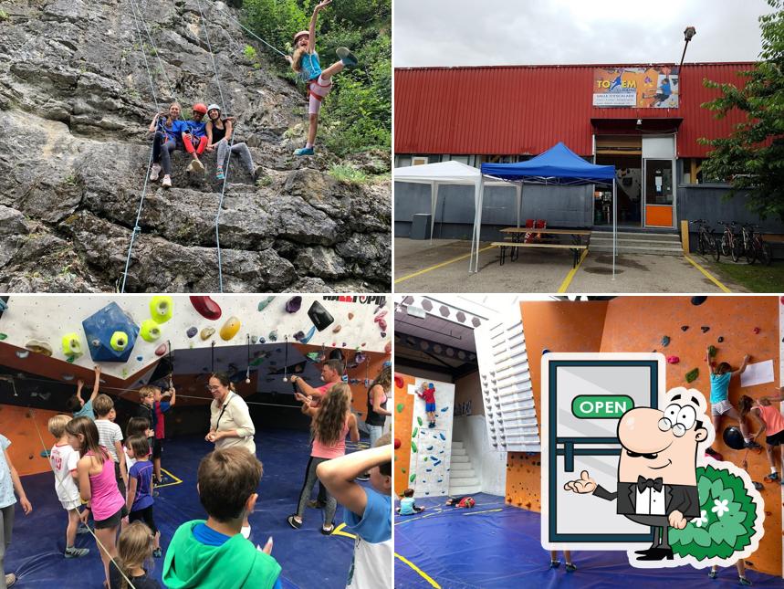 Guarda gli esterni di TOTEM Escalade Gland, La Côte