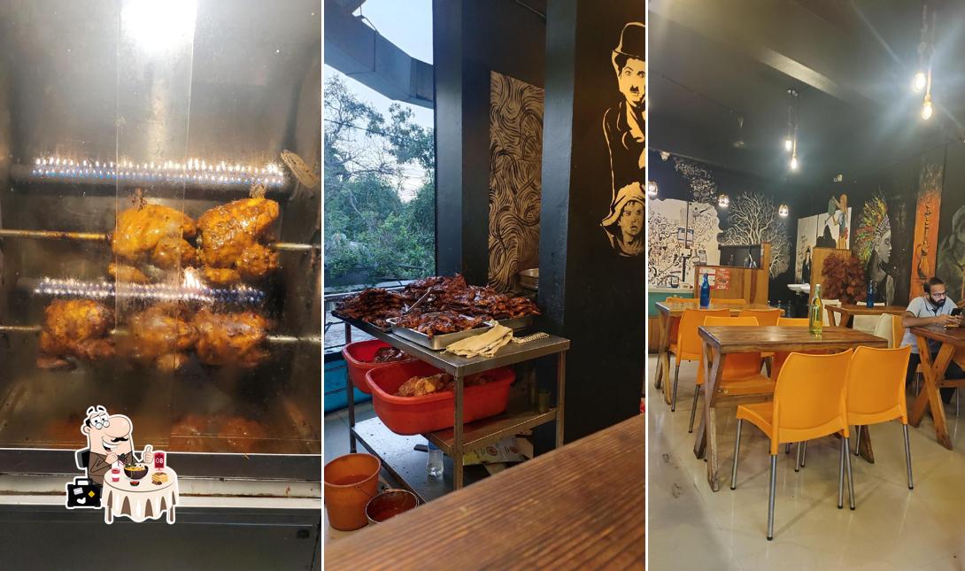 Food at Kanal restaurant