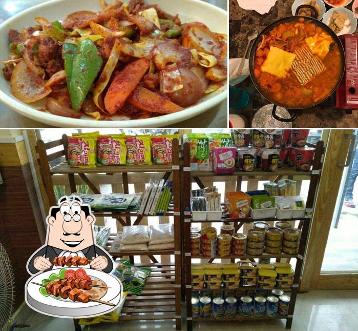 Food at Korea Restaurant
