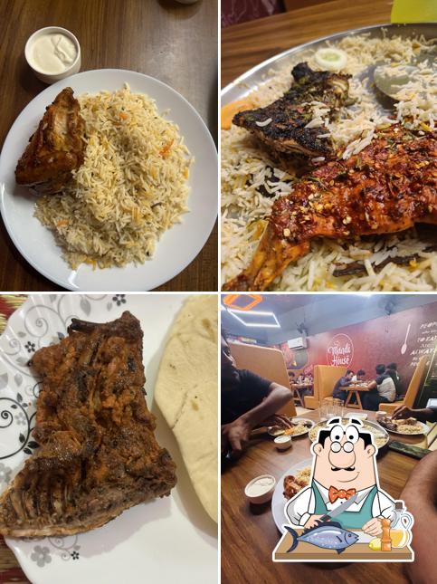 Grilled salmon at MBS Mandi House