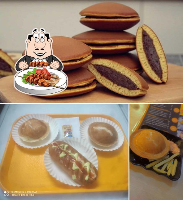 Food at U.F.O Burger INDIA