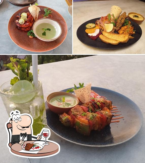 D'light House serves meat meals