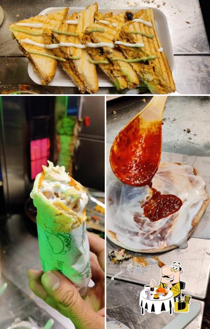 Food at Jaffa Shawarma