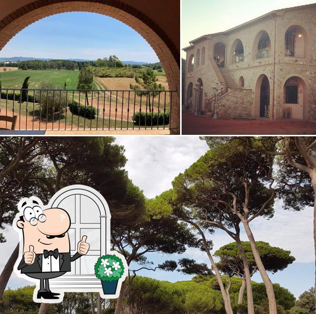 Guarda gli esterni di Ristorante In Foresteria Tenuta La Fontanella Suvereto