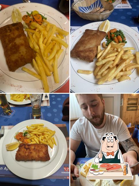 Poisson frites à Seemannskeller