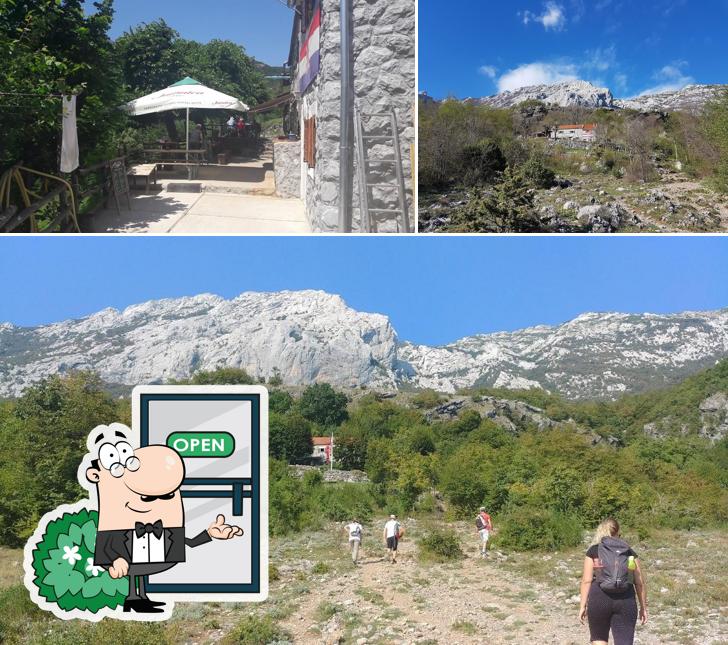 Puoi goderti l'aria fresca da seduto all'esterno di Restoran "Ramića Dvori"