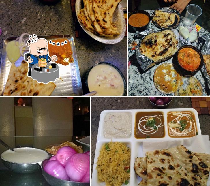 Food at Kapoor's Pavilion Family Restaurant