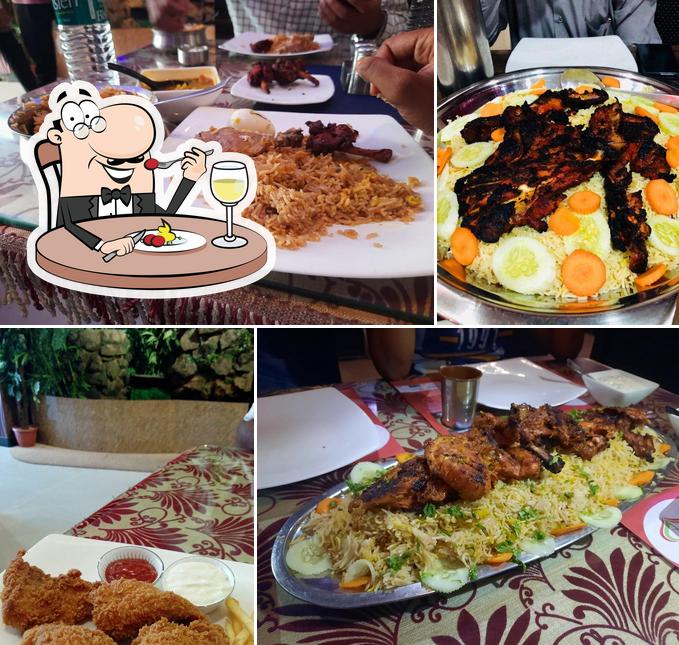 Food at Arab Spice Restaurant