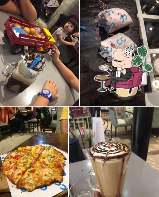 The interior of Coffee Culture