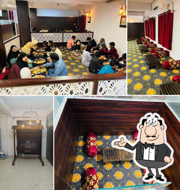 The interior of Dosthugaallu Mandi & Restaurant