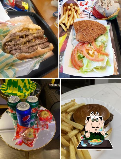 Comida em Burger King
