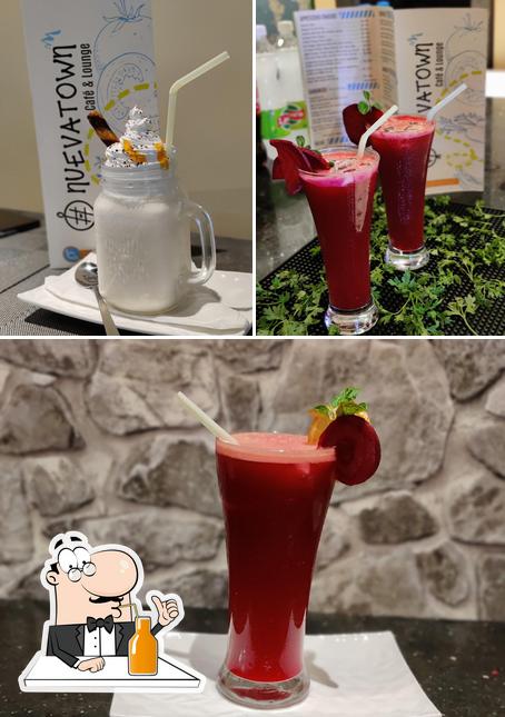 Nuevatown Cafe & Lounge provides a variety of drinks