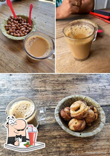 Enjoy a beverage at Aaladipattiyan Halwa Kadai & Karupatti coffee kadai - Sriperumbudur