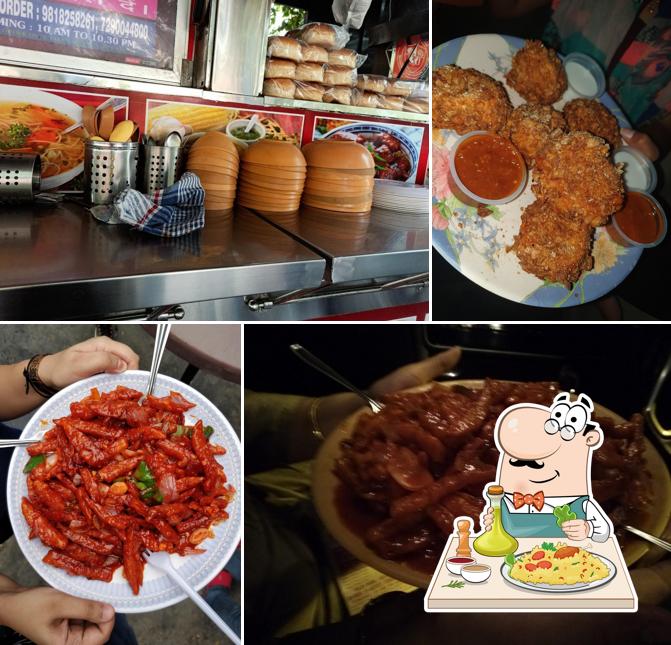 Food at Capri Chef Cart