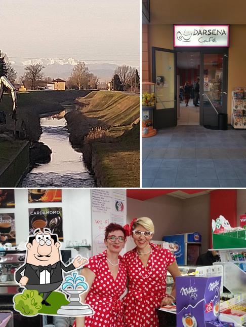 Gli esterni di Darsena Café