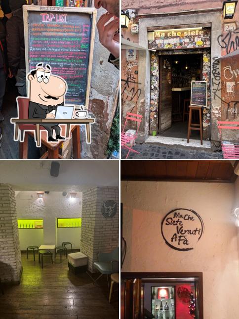 Gli interni di Ma Che Siete Venuti A Fà